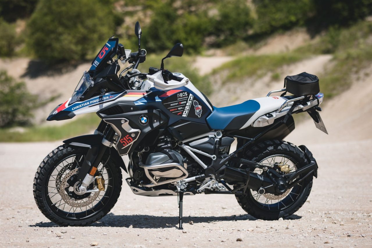 BMW R 1250 GS Trophy Competition.