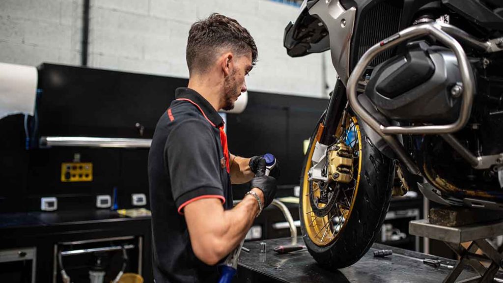 Pré-contrôle technique moto