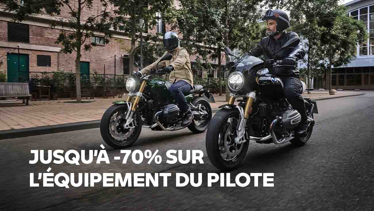 équipements du pilote en promotion