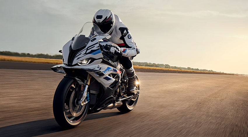 BMW S 1000 RR qui roule