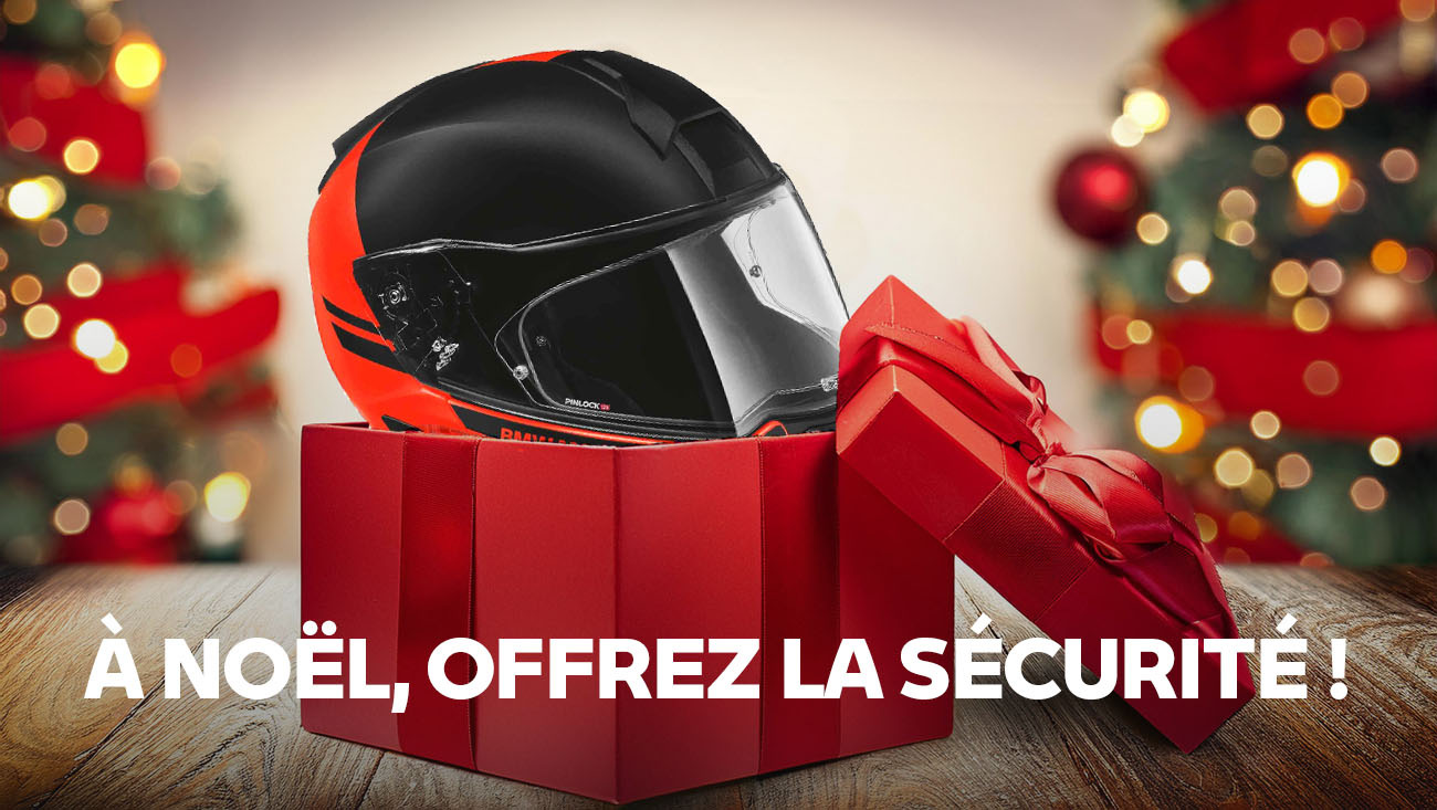 casque dans une boite de noel 