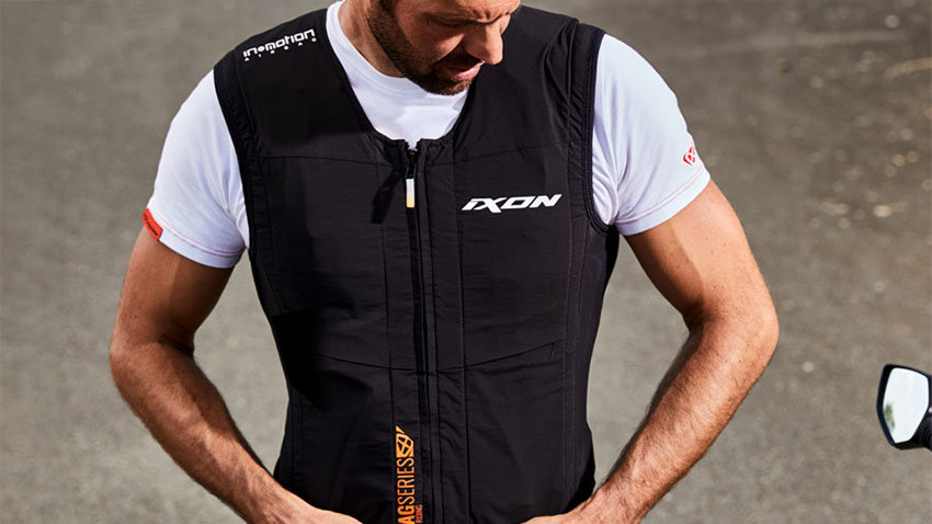 Gilet airbag moto Ixon