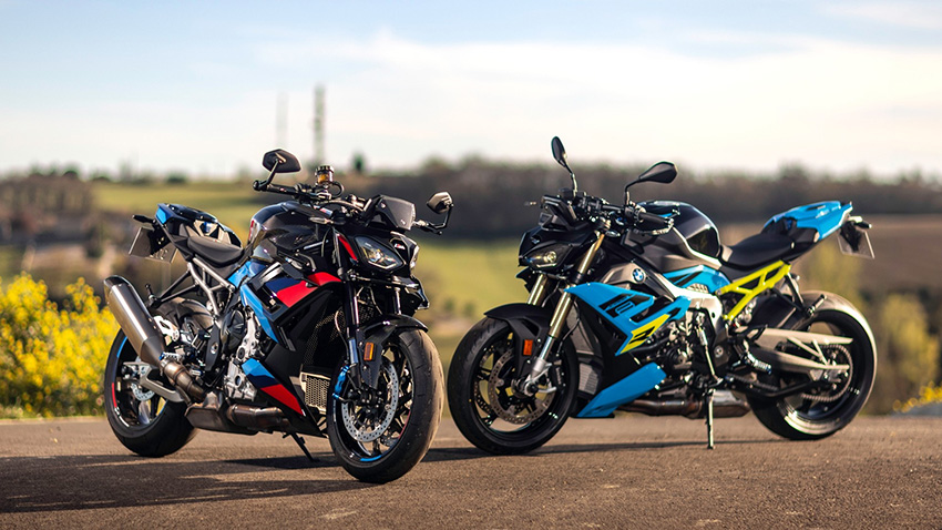 Moto sportive BMW S 1000 R et M 1000 R