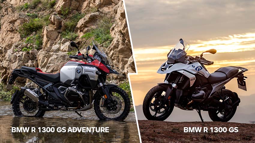 Comparatif BMW R 1300 GS vs R 1300 GS Adventure