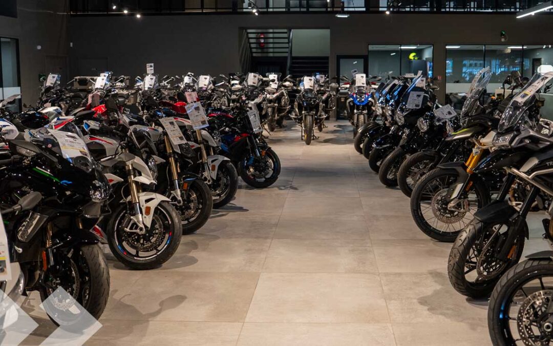 Près de 200 motos d’occasion toutes marques en stock à partir de 3.490€*
