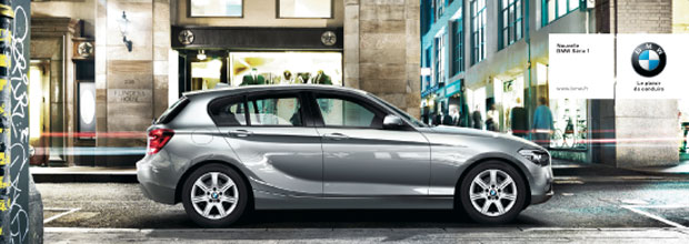 NOUVELLE BMW SÉRIE 1:  LAISSEZ PARLER VOS ÉMOTIONS