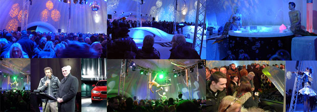 Lancement de la nouvelle BMW Série 3 au stade Yves du Manoir