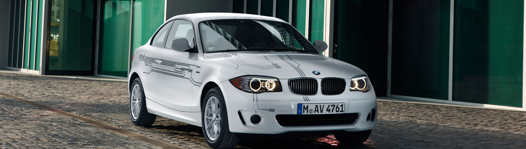 Les collaborateurs de Cisco testent la BMW ActiveE, Coupé BMW Série 1 converti 100 % électrique