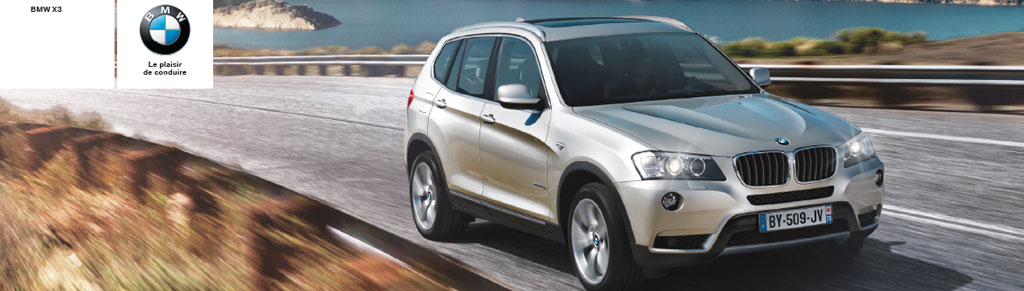 BMW X3 xDRIVE20d CONFORT à 490€ par mois