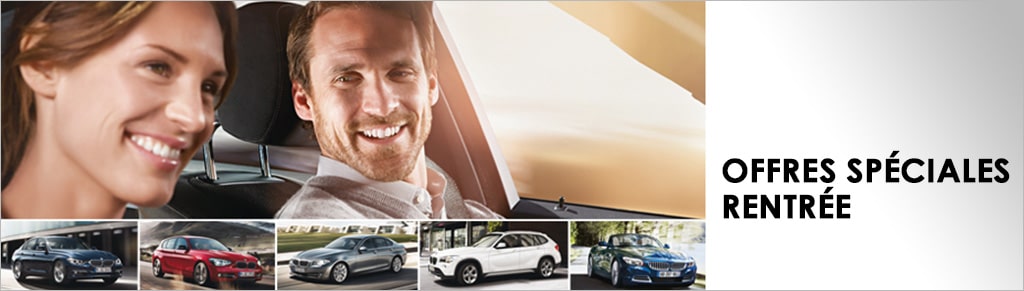 Offres spéciales rentrée