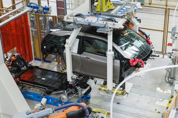 production de la BMW i 19