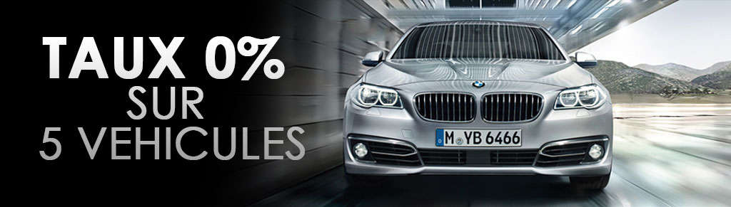 Taux 0% chez BMW Montpellier