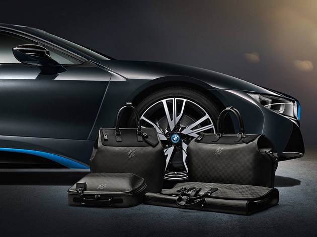 Louis Vuitton voyage en BMW i8 (1)