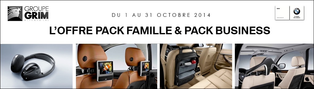 L’OFFRE PACK FAMILLE & PACK BUSINESS