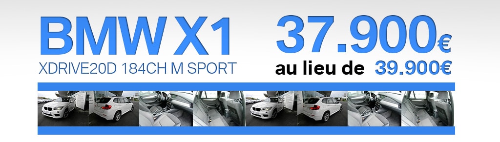 AFFAIRE DE NOVEMBRE : BMW X1 xDrive20d 184ch M Sport