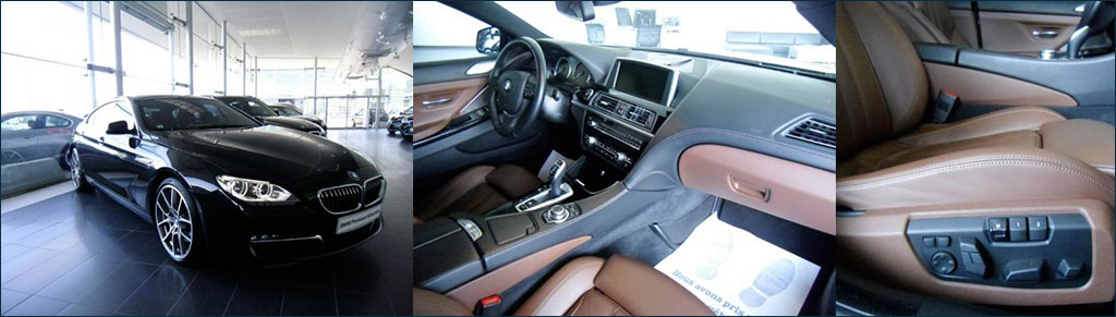 BMW Serie 6 Gran Coupe 640dA 313ch Exclusive : L’occasion du mois
