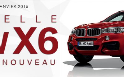 NOUVELLE BMW X6 A PARTIR DE 70.900€