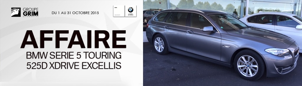 AFFAIRE: BMW Serie 5 Touring 525d xDrive Excellis