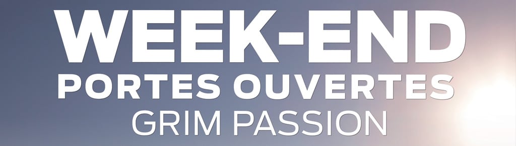 WEEK-END PORTES OUVERTES LE 12 &13 MARS