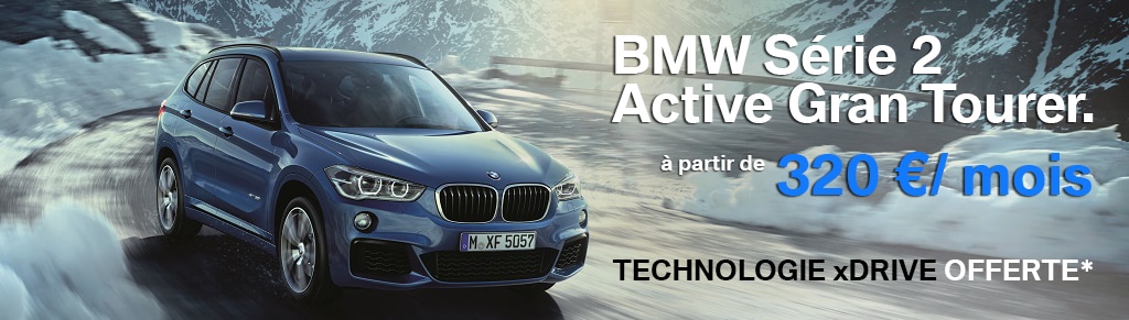 Bmw S2 Active Gran Tourer à partir de 320 €/ mois