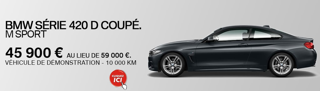 AFFAIRE : BMW 420 D M SPORT