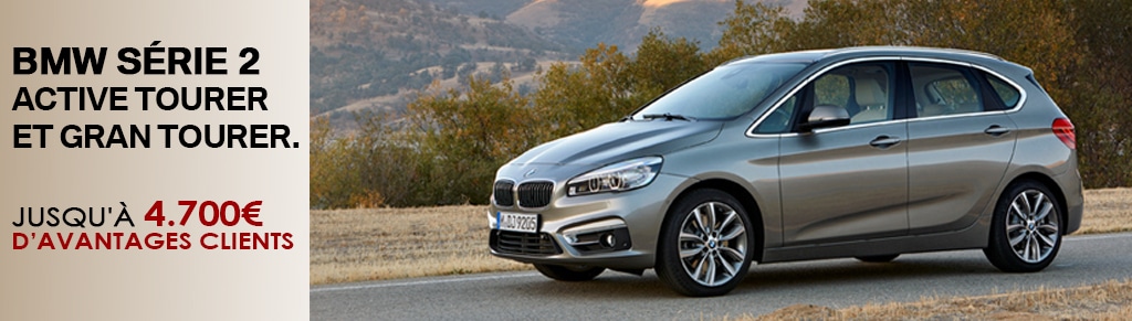 Série 2 : 4.700€ d’avantages clients sur 10 véhicules en stock.
