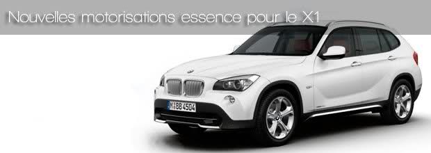 BMW X1: En mars 2010, BMW proposera deux nouvelles motorisations essence