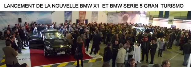 Lancement de la nouvelle BMW X1 et BMW serie 5 Gran Turismo à l’ESMA Aviation Academy