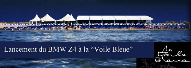 Lancement du BMW Z4 à la « Voile Bleue »