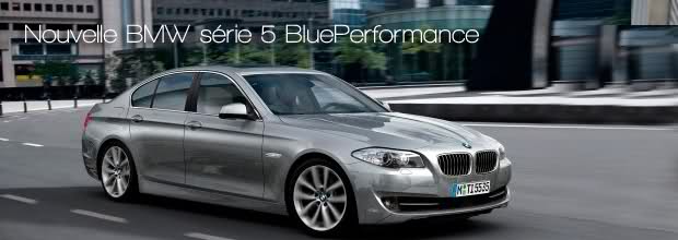 Nouvelle BMW série 5 BluePerformance