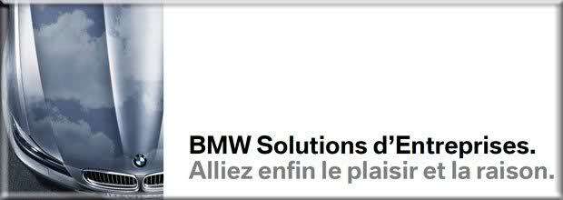 Solutions d’Entreprises BMW
