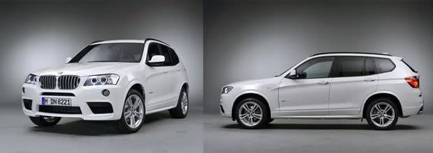 Un pack M et deux nouveaux moteurs pour le X3 en 2011