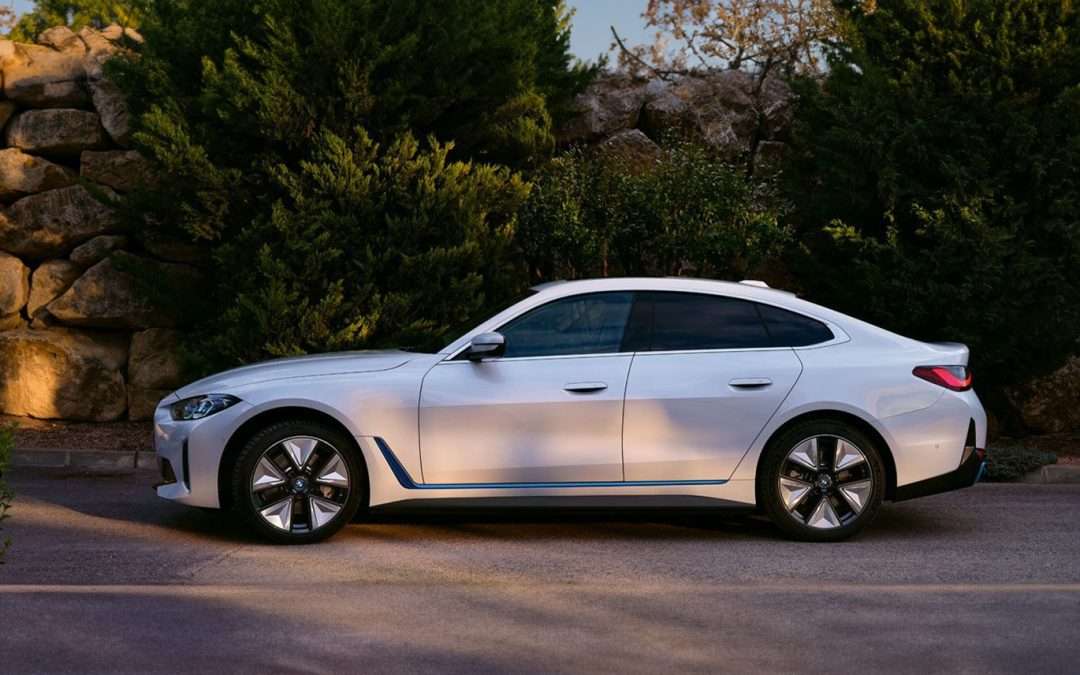 La BMW i4 100% électrique à 590€/mois sans apport.