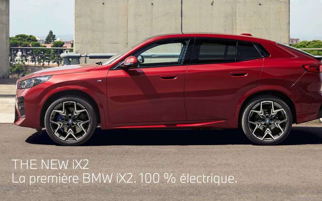 THE NEW iX2. La première BMW iX2. 100 % électrique.