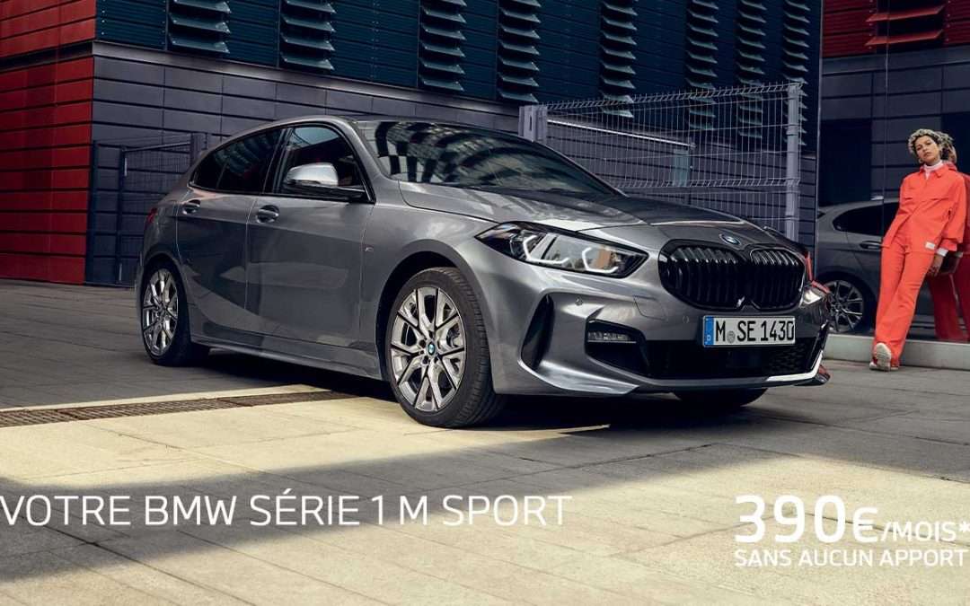 Votre BMW Série 1 M Sport à 390€ / mois sans apport*