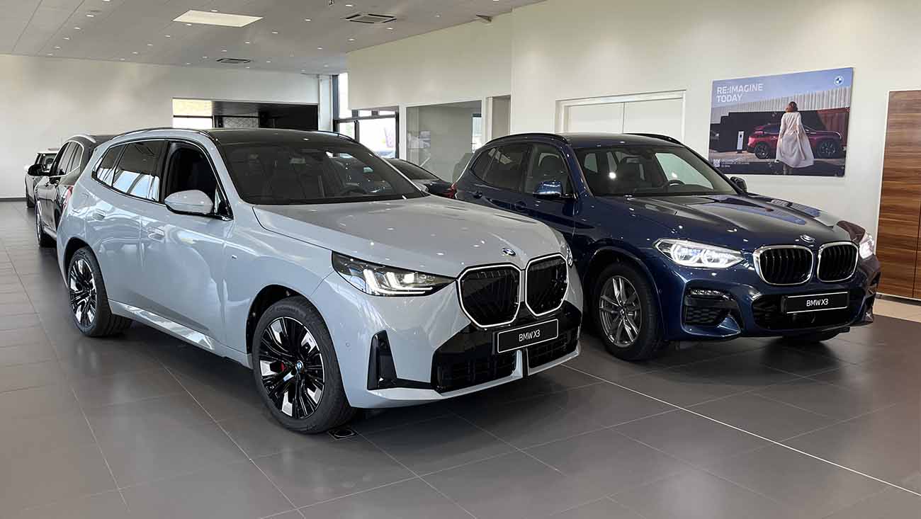 Comparaison BMW X3 2022 et 2024