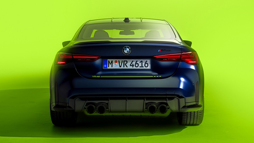 arrière BMW M4 CS VR46