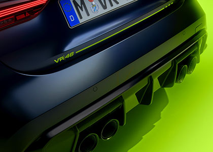 BMW M4 CS VR46 echappement