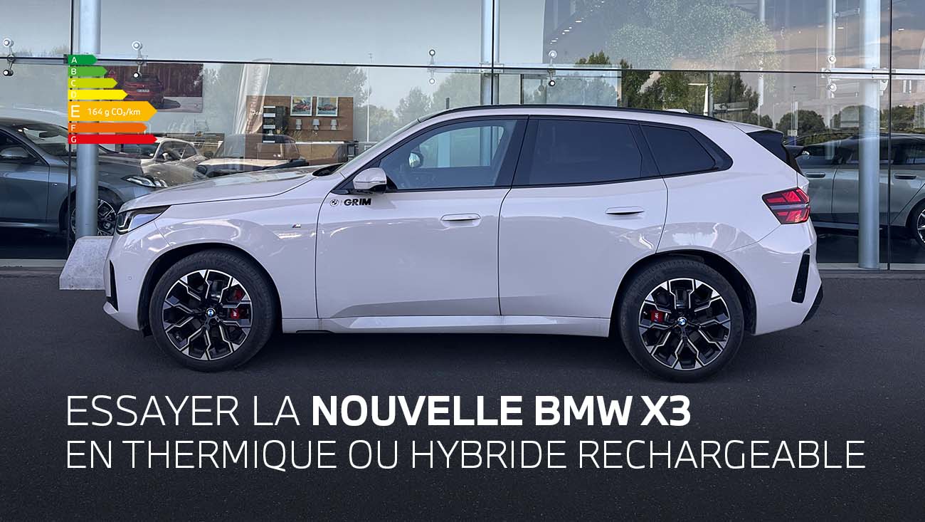 Offre Essai mai 2025 BMW X3