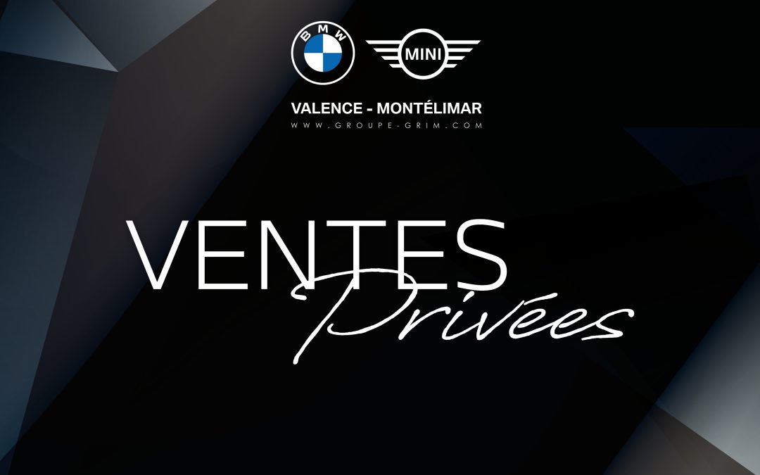 VENTES PRIVEES
