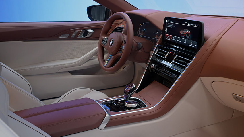 Intérieur de la BMW Concept Speedtop