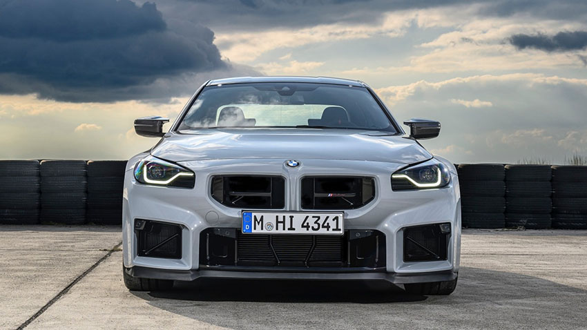 BMW M2 CS de face