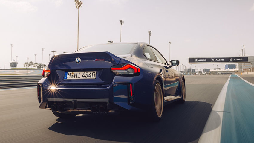 BMW M2 CS en course