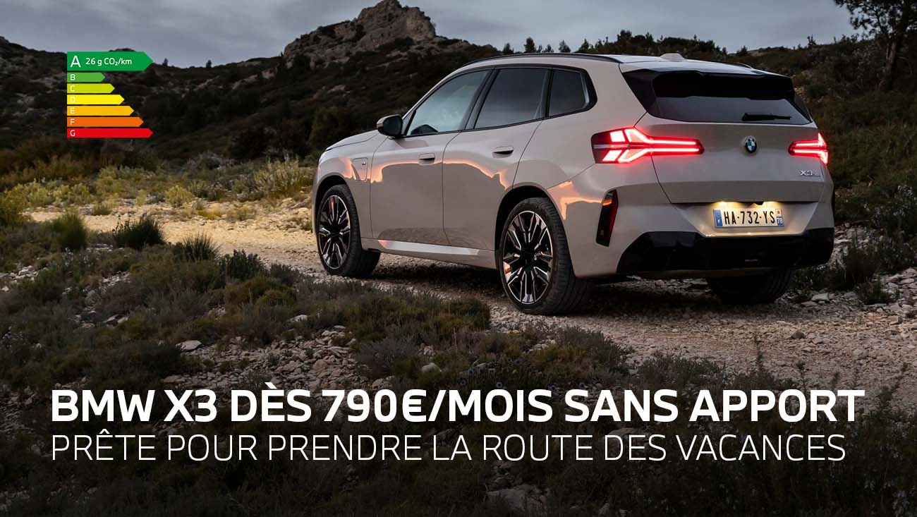 Offre VN 2 été 2025 BMW X3