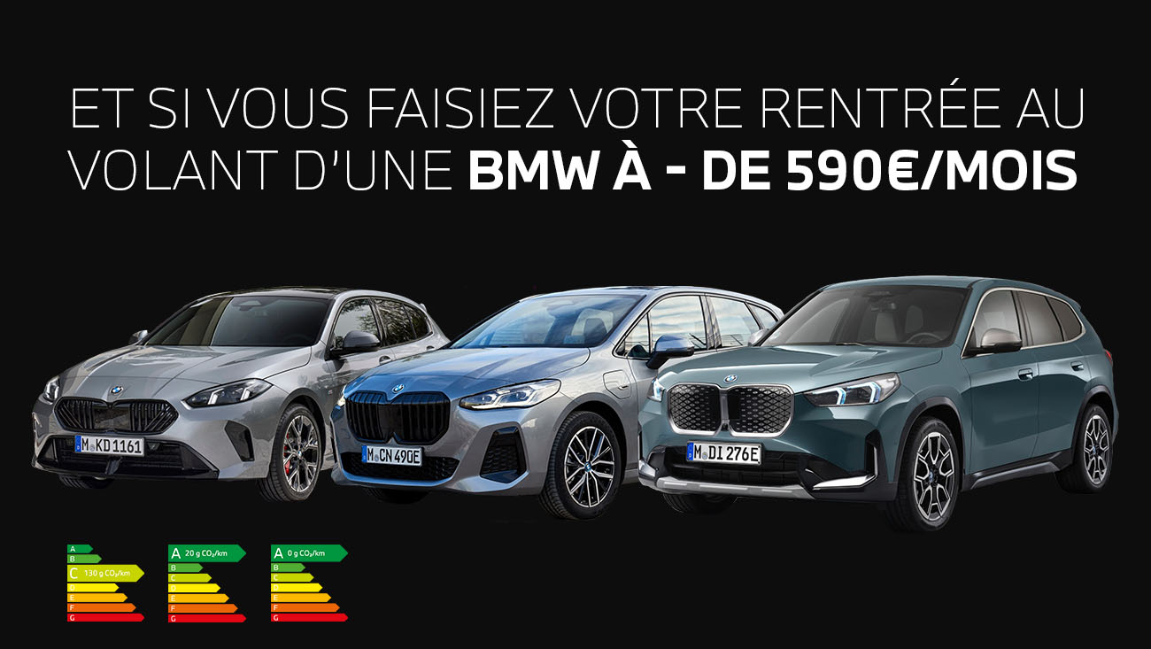 Offre 1 septembre 2025 BMW X3
