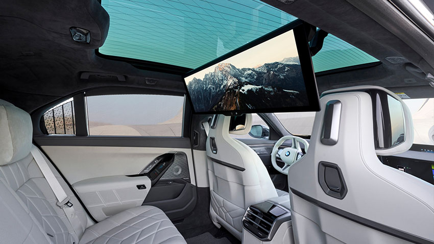 Intérieur nouvelle BMW Série 7 2026 2