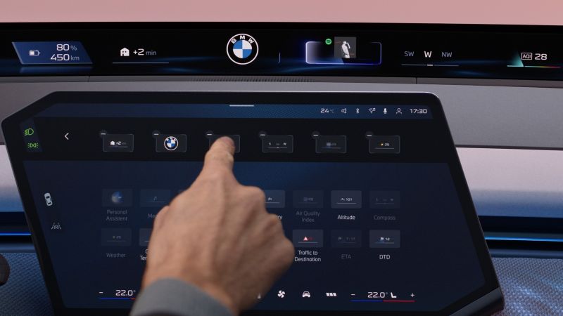 bmw panoramic idrive personnalisation des widgets
