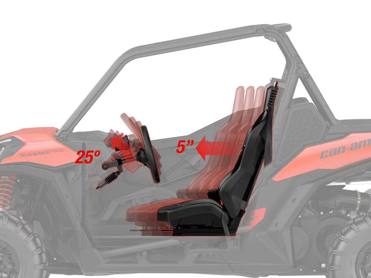 maverick trail seat adjustment