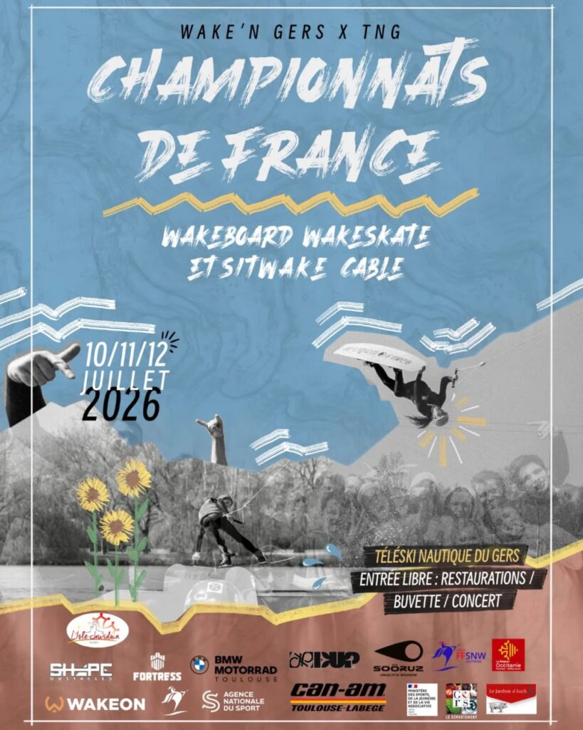 affiche championnat france wakeboard partenaire can-am toulouse affiche championnat france wakeboard partenaire can-am toulouse
