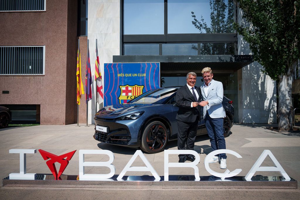 Cupra et le FC Barcelone